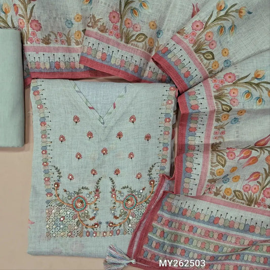 Get Linen Dress Material for Women | Neidhal Online