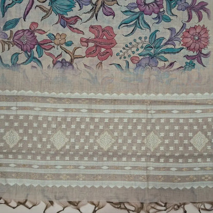 Designer mauve shade digital printed moonga silk unstitched salwar material,digital printed all over(light weight,lining needed)matching silky bottom,digital printed permium moonga silk dupatta with jamdhani woven pallu. JN263002
