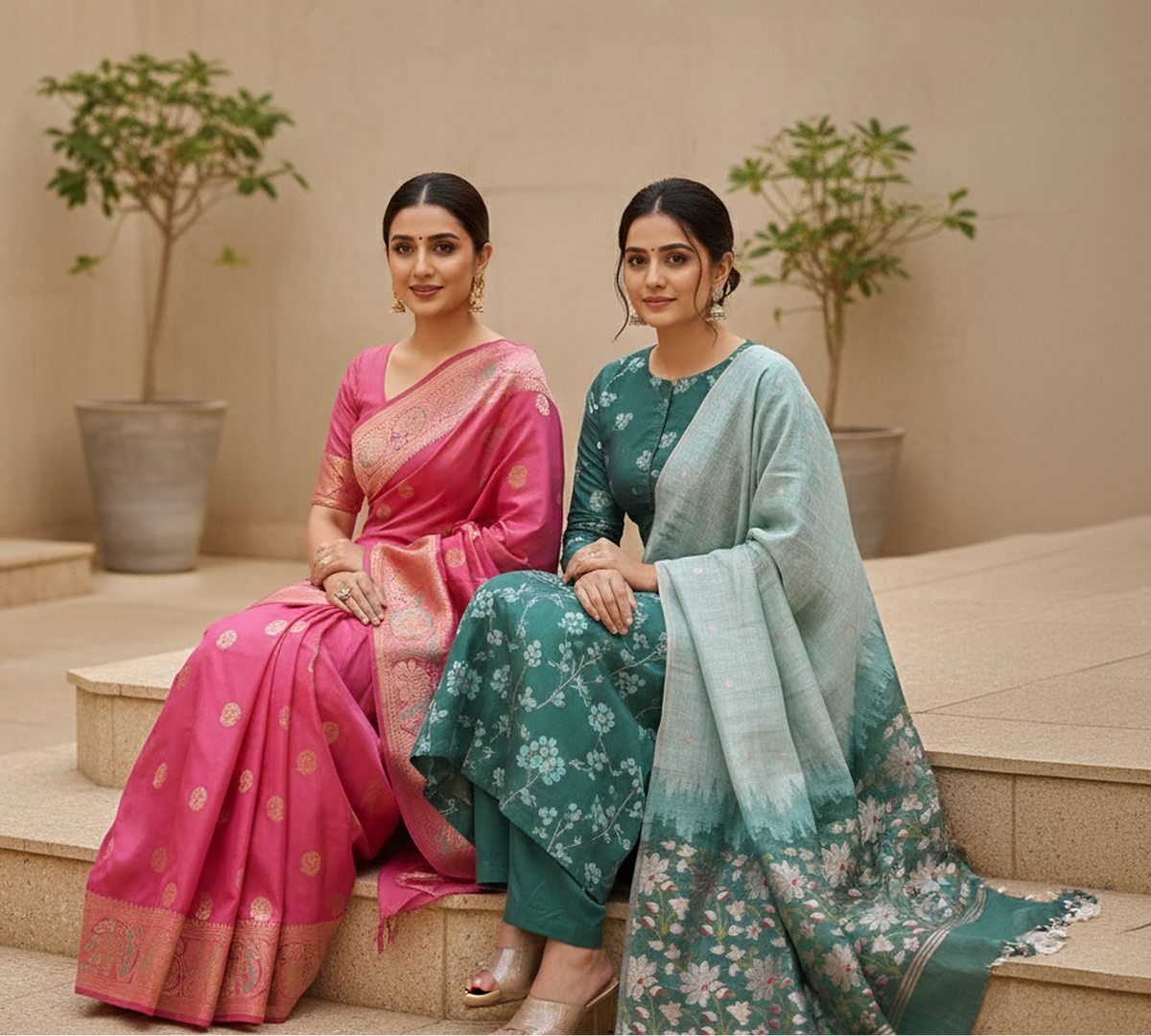 Get Linen Dress Material for Women | Neidhal Online Get Linen Dress Material for Women | Neidhal Online