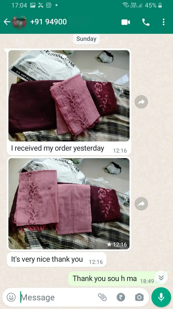  I received my order, it's very nice , thank you