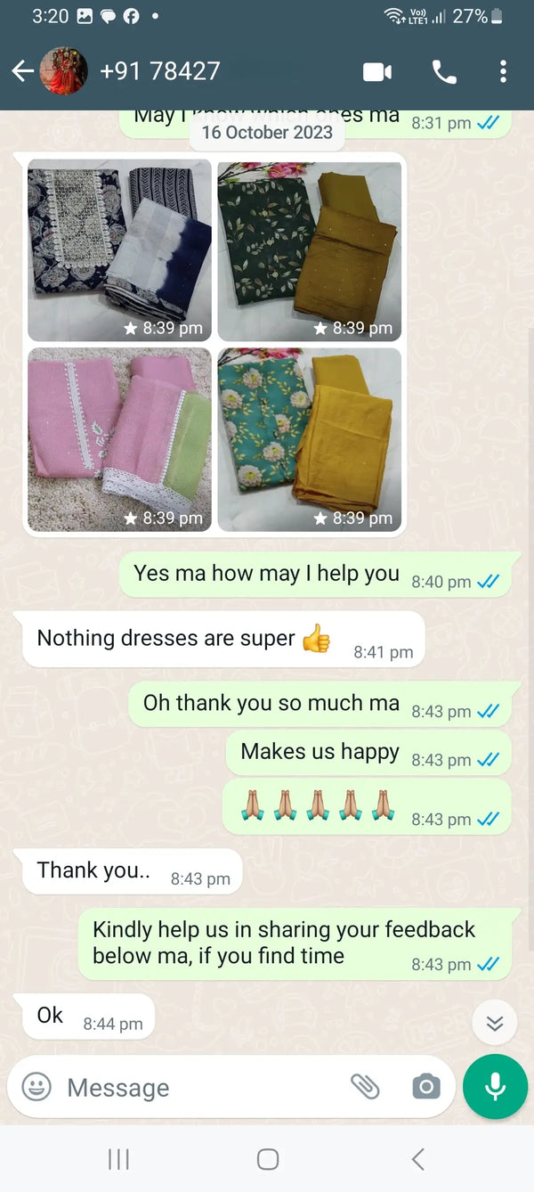 Nothing dresses are super, thank you.