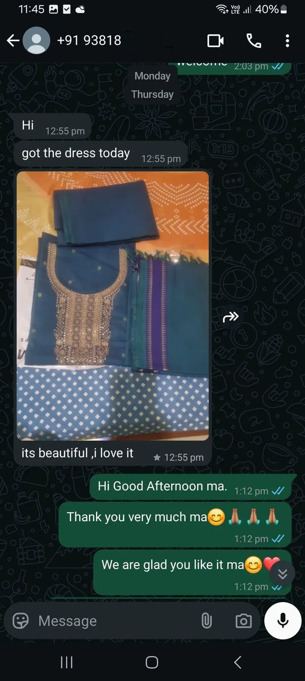 Its beautiful, loved it.