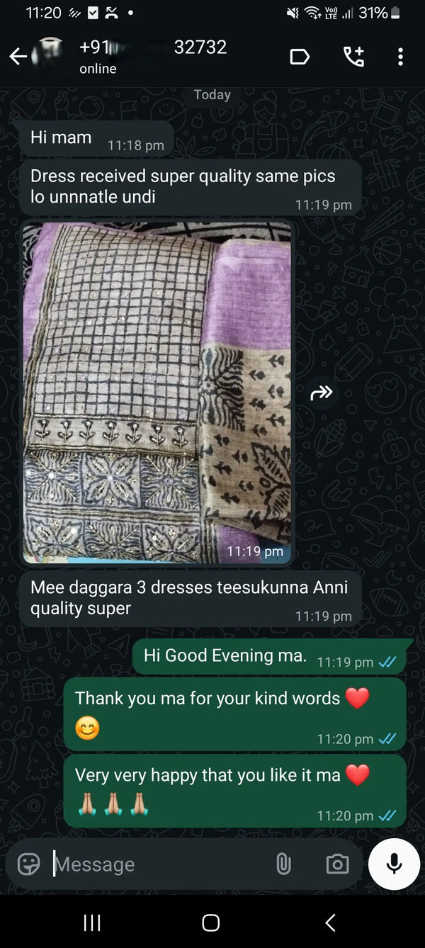 Dress received super quality same pics