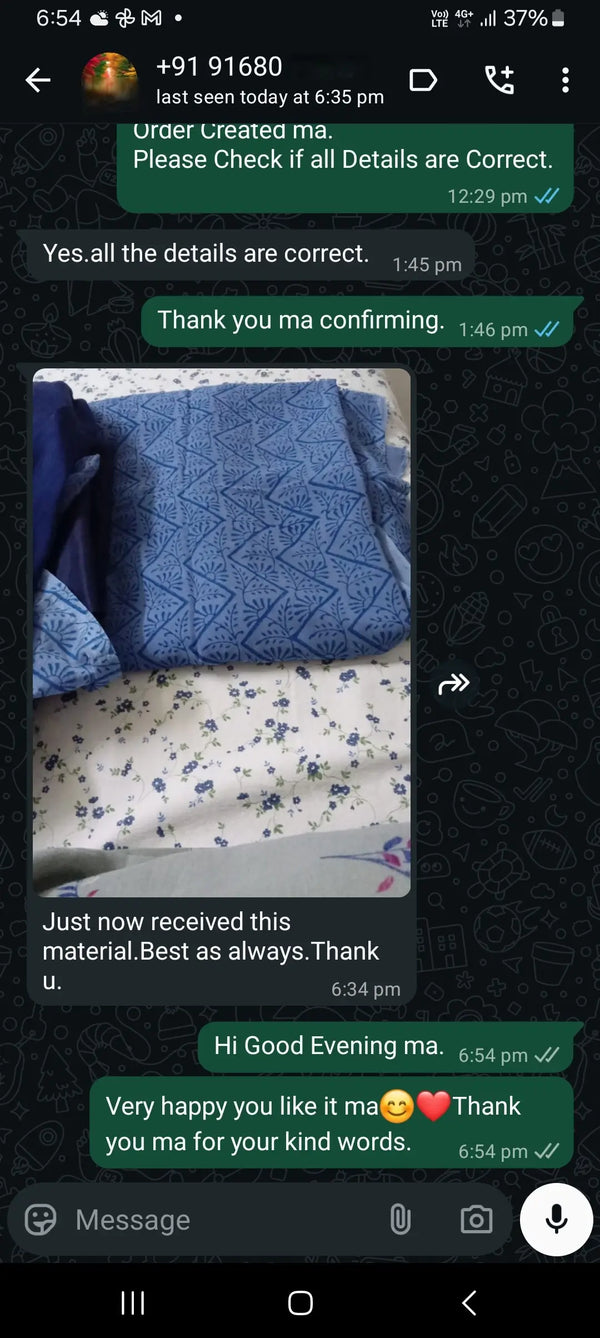 just now received this material, best as always, Thank you.