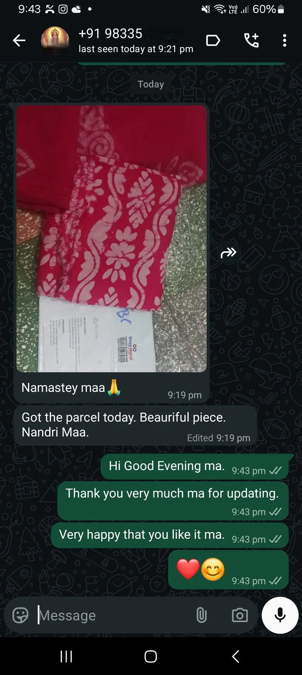 Got the parcel today, beautiful piece