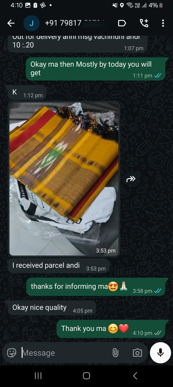 I received my parcel, nice quality. 