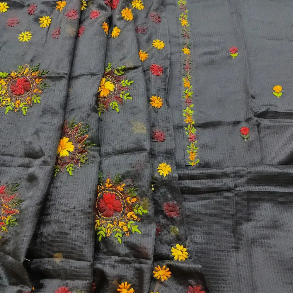 Black kota salwar material mr252402-Neidhal