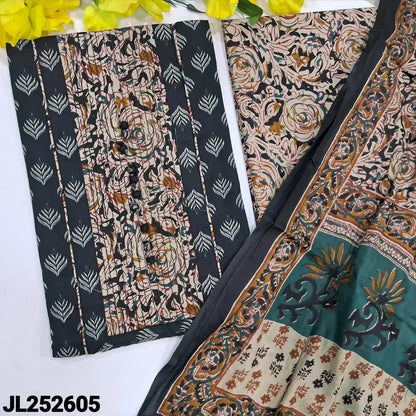 Black printed soft cotton salwar material jl252605-Neidhal