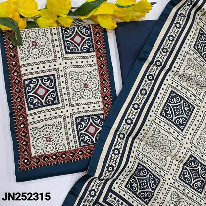 Blue premium satin cotton salwar material jn252315-Neidhal