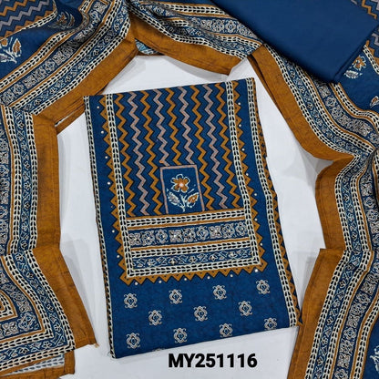 Blue printed modal cotton salwar material my251116-Neidhal