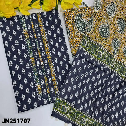 Blue printed pure soft cotton salwar material jn251707-Neidhal