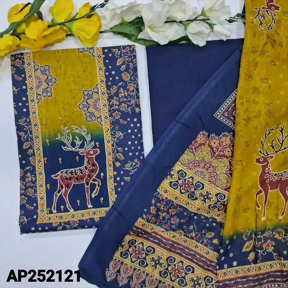 Blue printed soft cotton salwar material ap252121-Neidhal