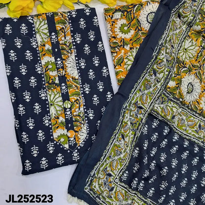 Blue printed soft cotton salwar material jl252423-Neidhal