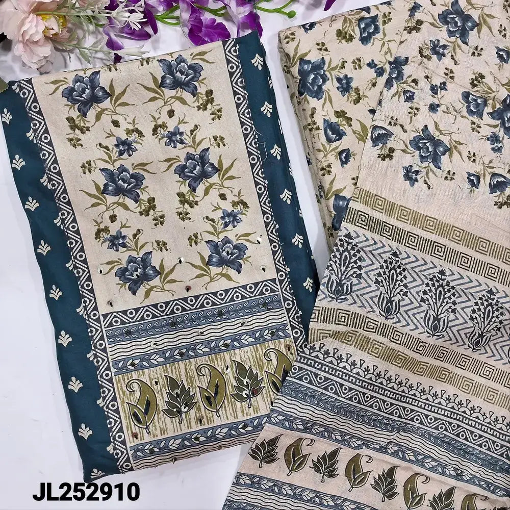 Blue printed soft cotton salwar material jl252910-Neidhal