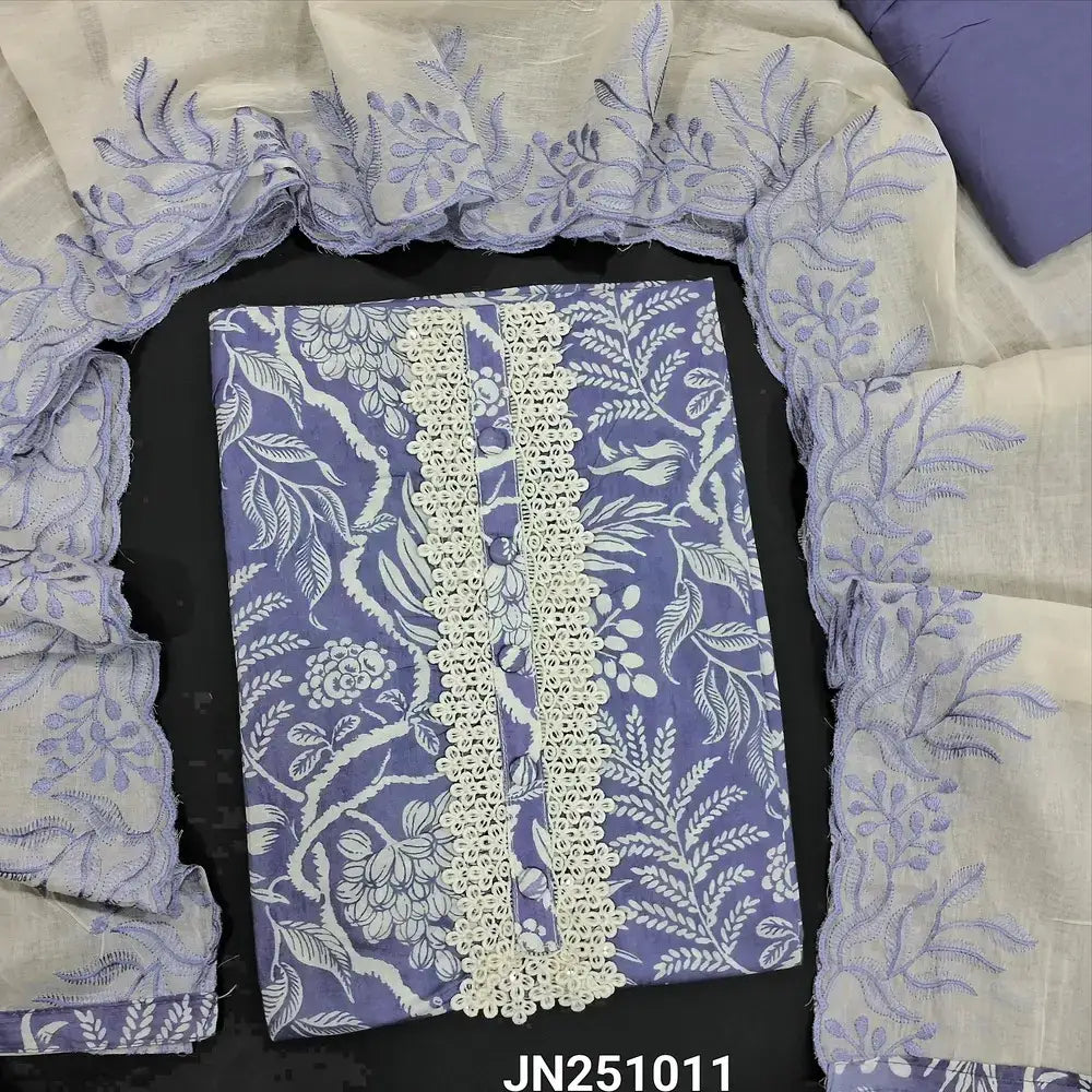 Blue printed soft cotton salwar material jn251011-Neidhal