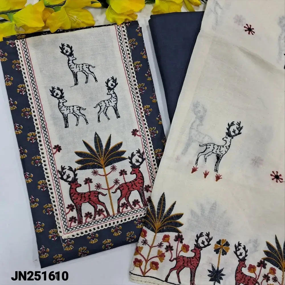 Blue printed soft cotton salwar material jn251610-Neidhal