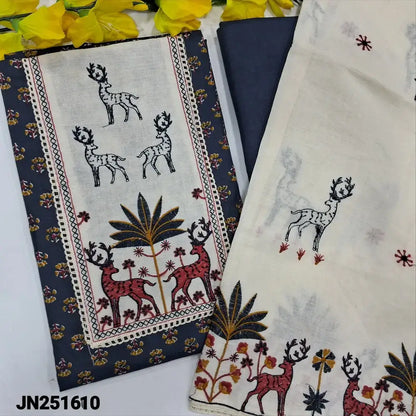 Blue printed soft cotton salwar material jn251610-Neidhal