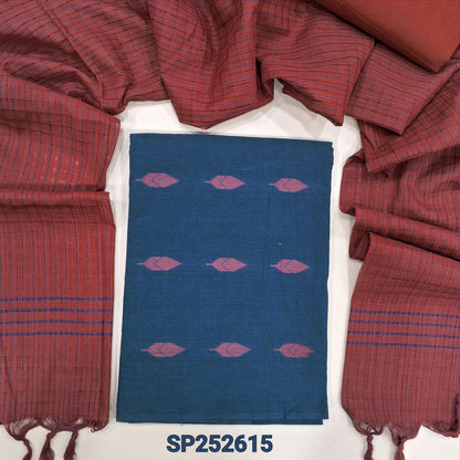 Blue south handloom cotton salwar material SP252615-Neidhal