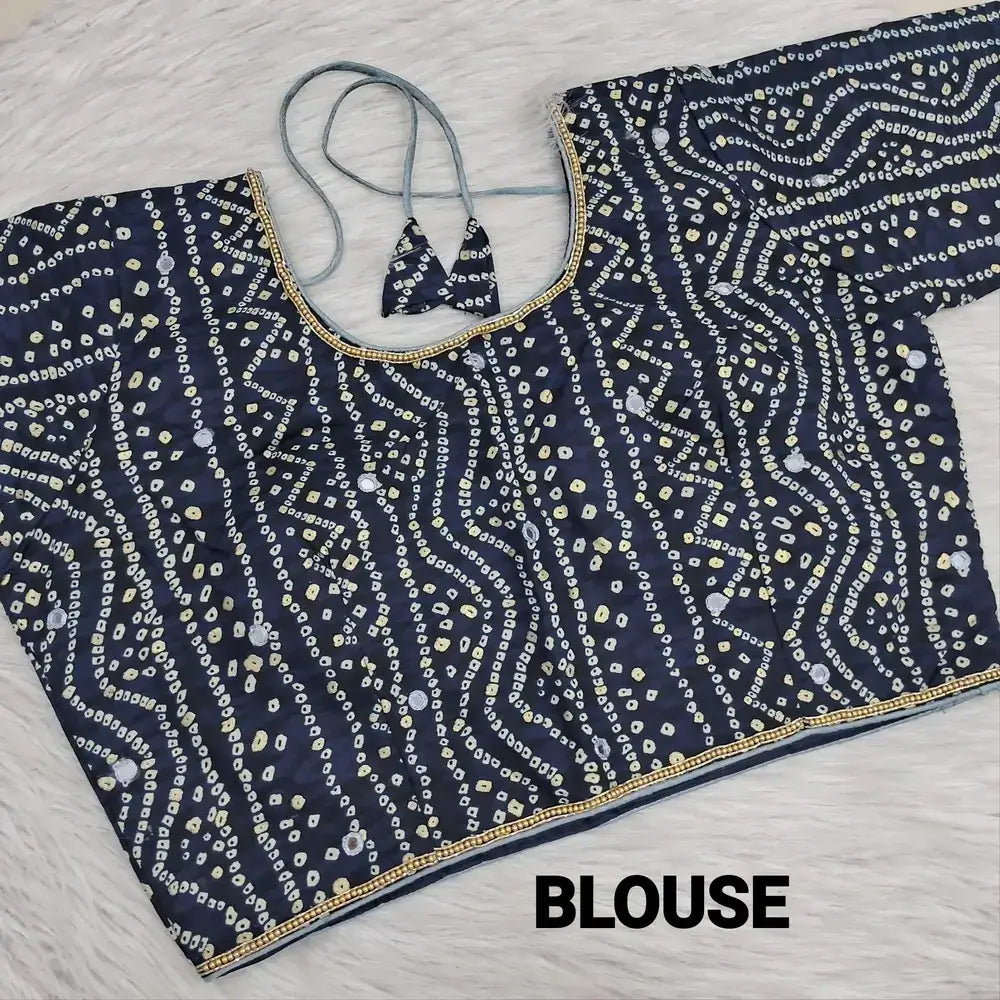 Blueish grey fancy organza saree ws1212-Neidhal