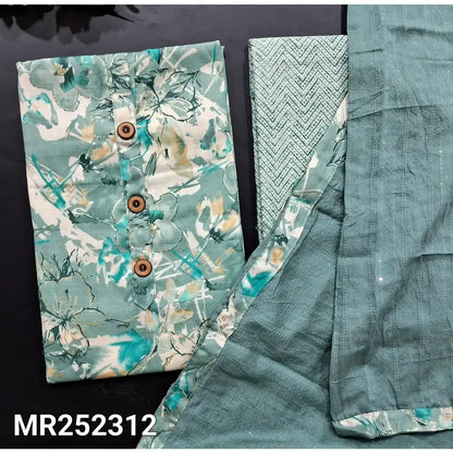 Bluish grey abstract printed liquid fabric salwar material mr252312-Neidhal