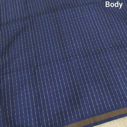 Bluish grey digital printed fancy chappa silk saree ns123-Neidhal