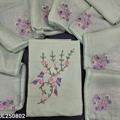 Designer pastel green premium kota salwar material jl250802-Neidhal