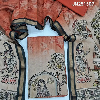 Digital printed silk cotton salwar material jn251507-Neidhal