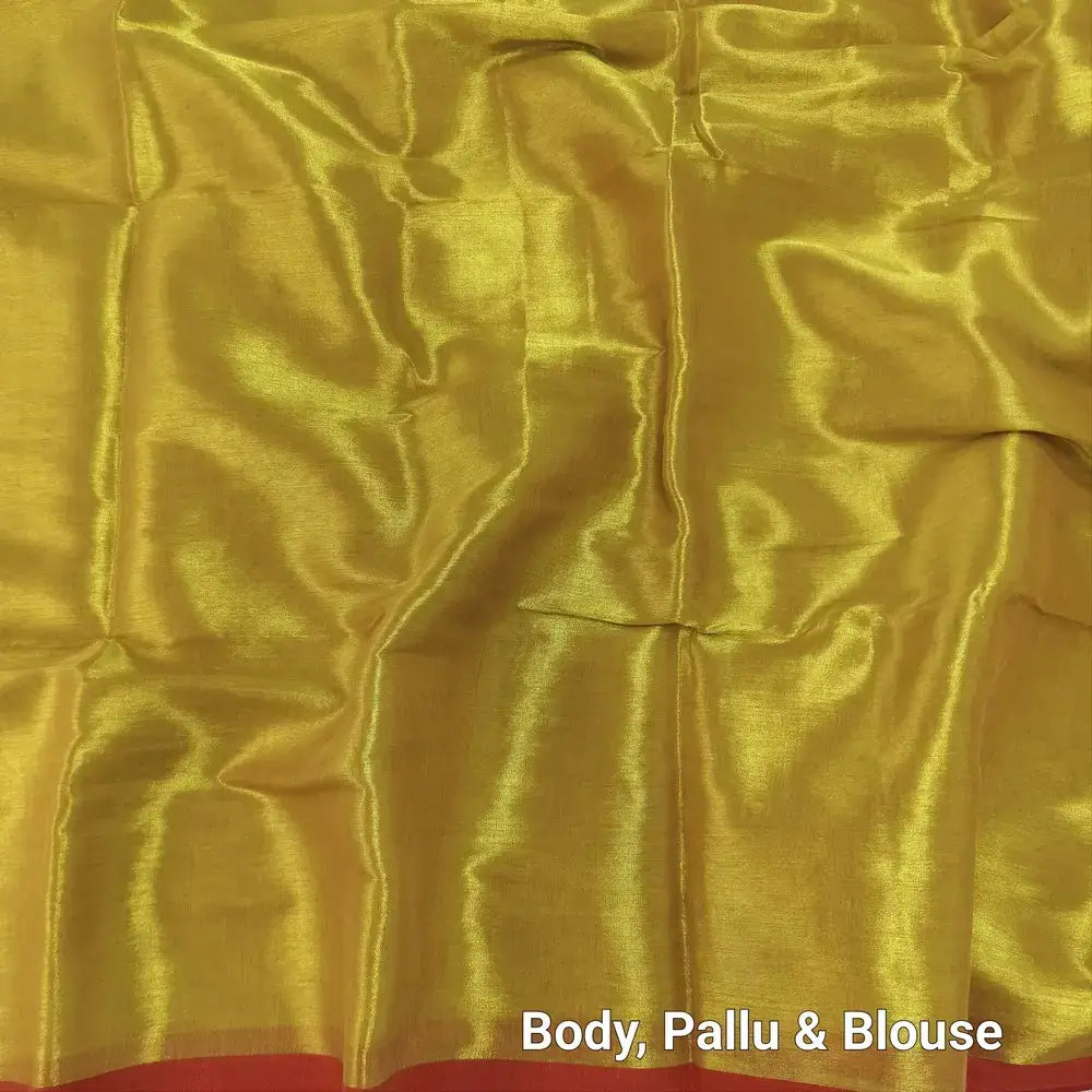 Golden tissue silk saree ns235-Neidhal
