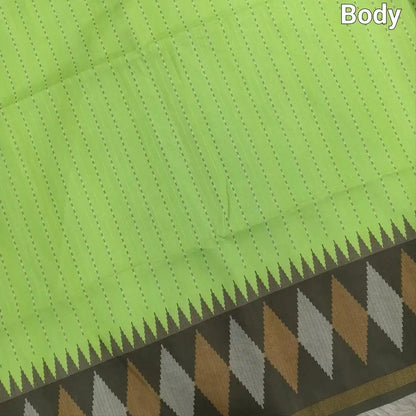 Green chappa silk saree ns129-Neidhal