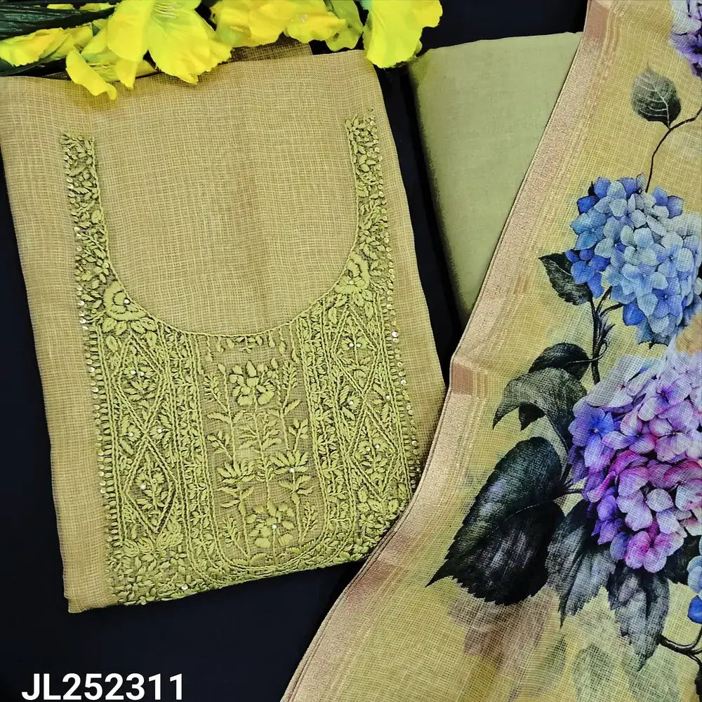 Green designer pure kota salwar material jl252311-Neidhal