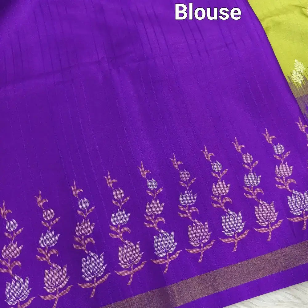 Green digital printed fancy chappa silk saree ns162-Neidhal