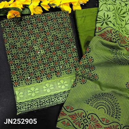 Green fancy kota salwar material jn252905-Neidhal