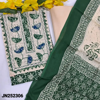 Green printed cotton salwar material jn252306-Neidhal