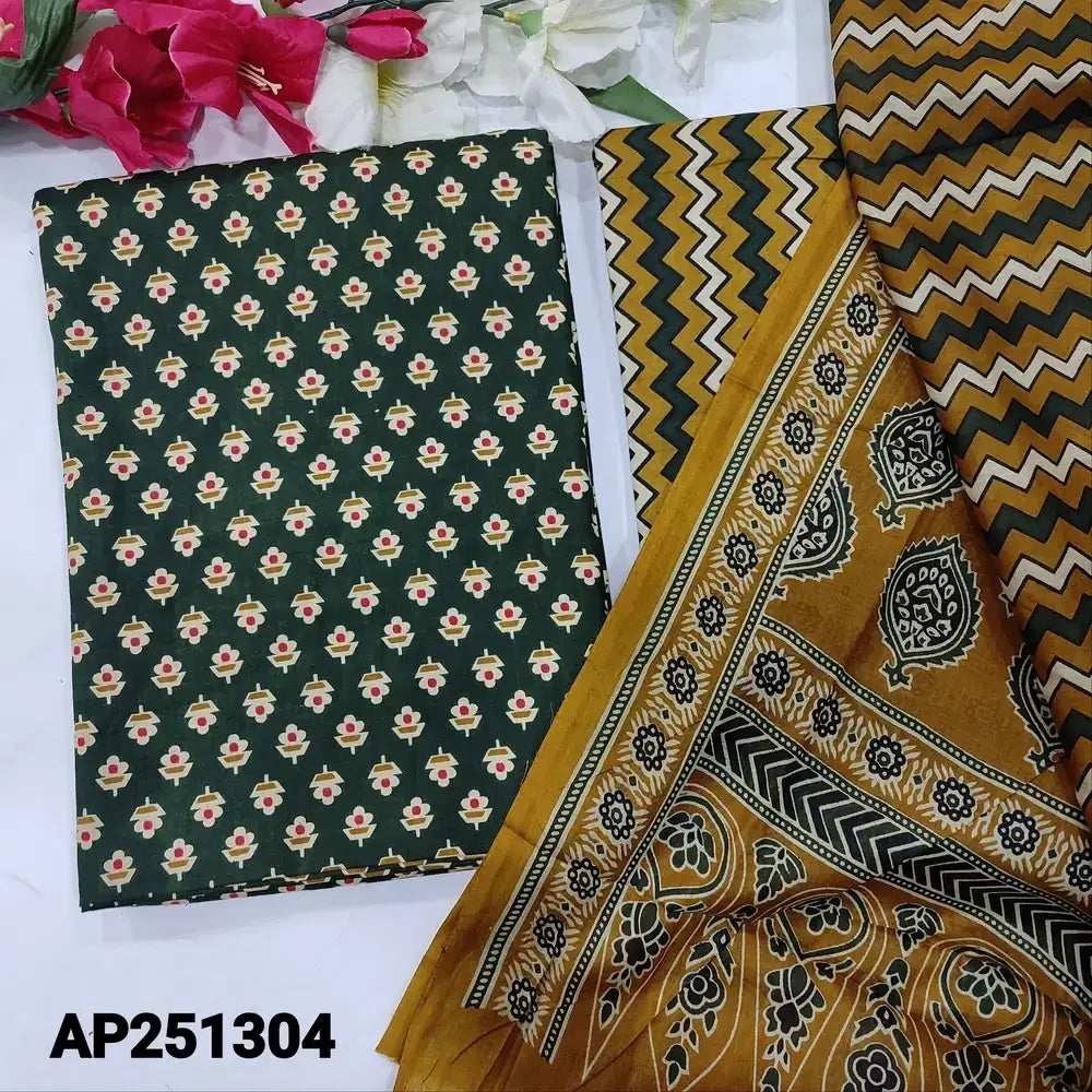 Green printed soft cotton salwar material ap251304-Neidhal