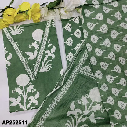 Green printed soft cotton salwar material ap252511-Neidhal