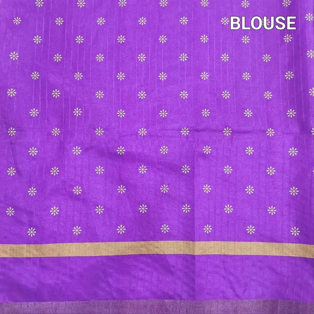 Grey checkered printed fancy chappa silk saree ns200-Neidhal