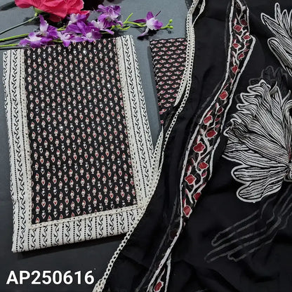 Half white designer printed cotton salwar material ap250616-Neidhal