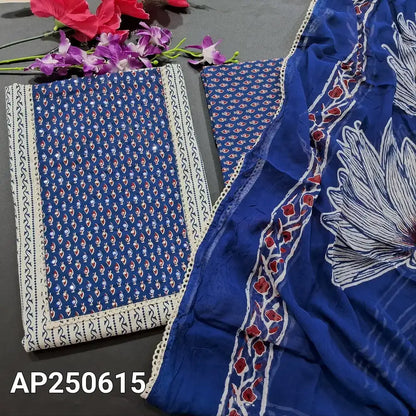 Half white designer printed cotton unstitched salwar ap250615-Neidhal