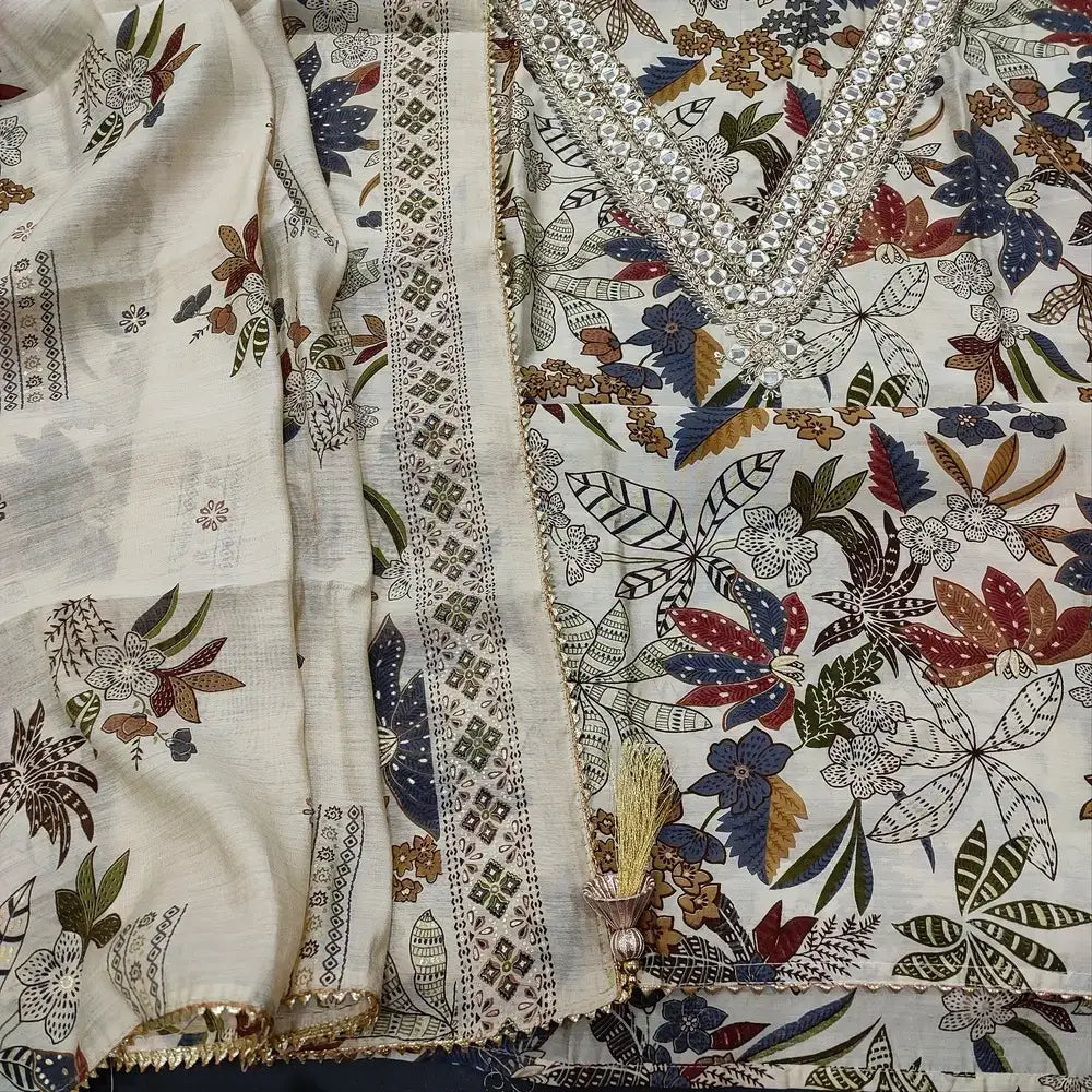 Half white digital printed soft silk cotton salwar material ap251506-Neidhal