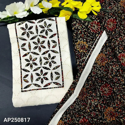 half white schiffli embroidered cotton salwar material ap250817-Neidhal