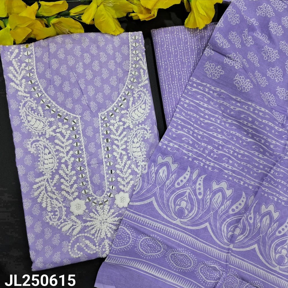 Lavender printed pure soft cotton salwar material jl250615-Neidhal