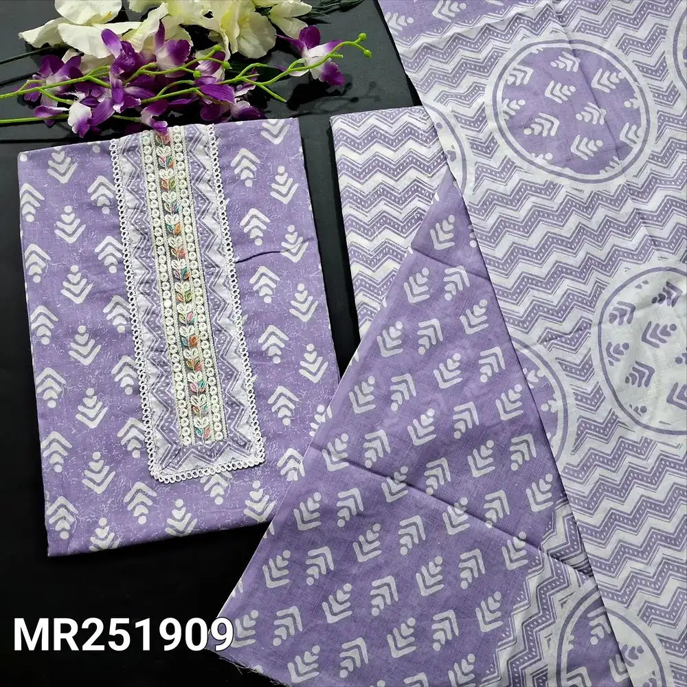 Lavender printed soft cotton salwar material mr251909-Neidhal