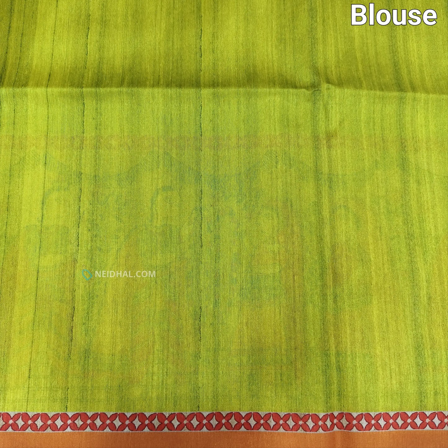 Light Tender Leaf Green Madhubani Silk Saree | Elegant & Lightweight