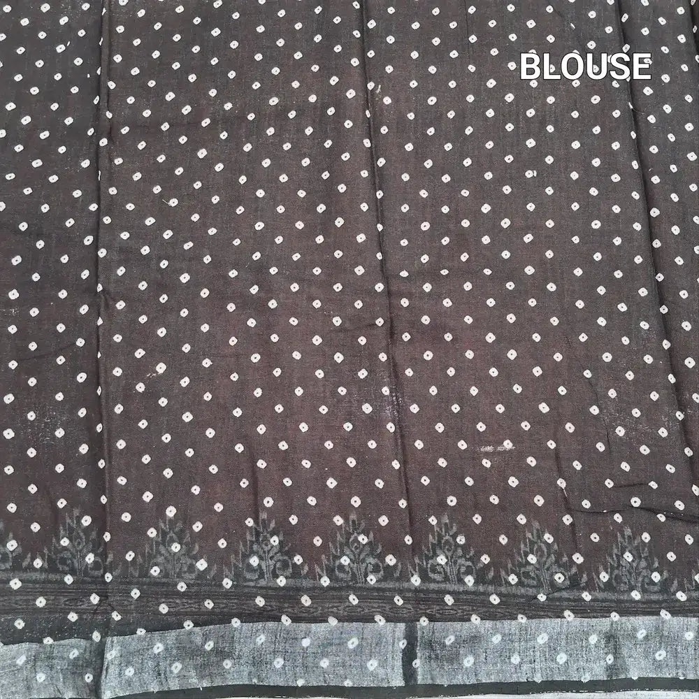 Maroon semi linen saree ns201-Neidhal