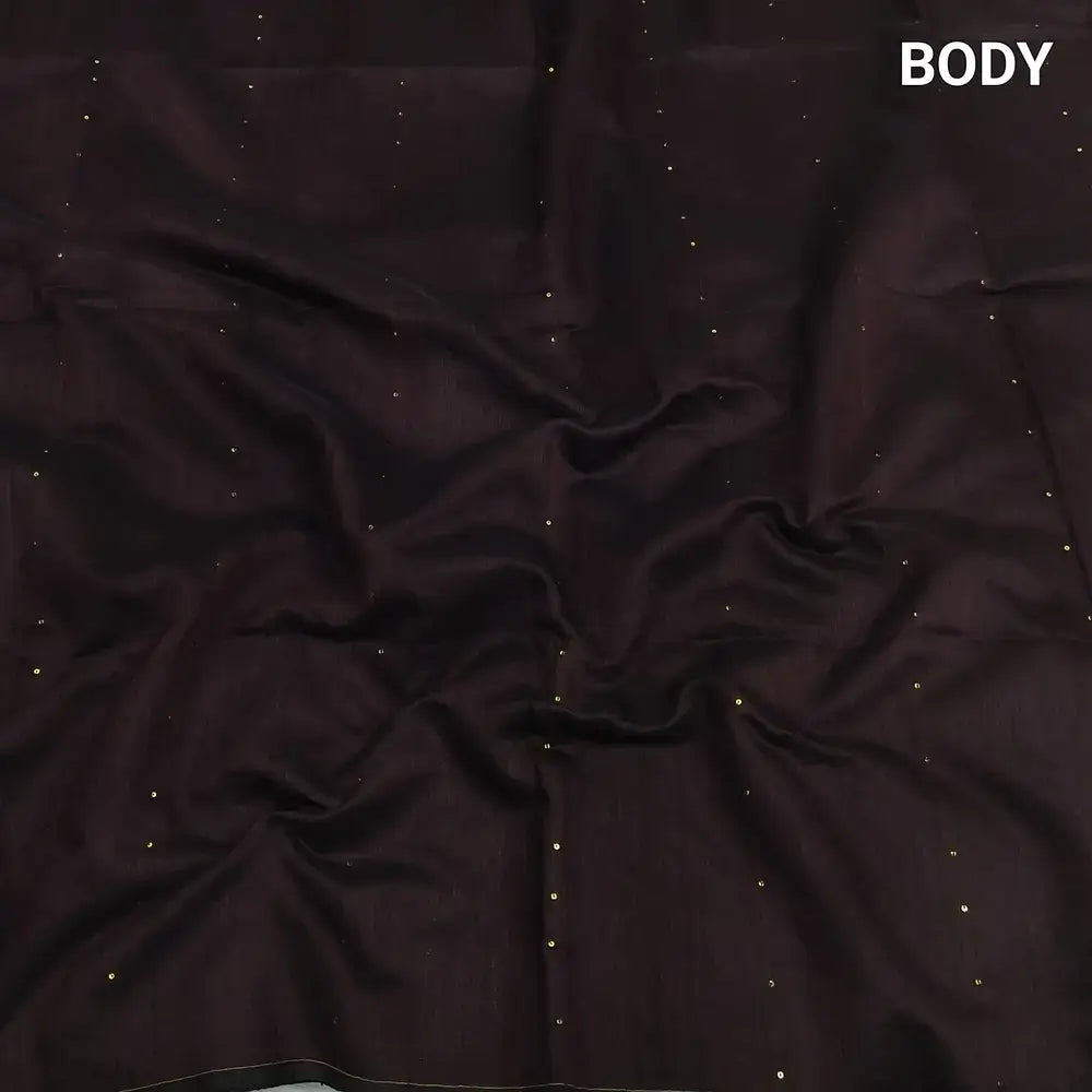 Maroon slub silk cotton saree ns156-Neidhal