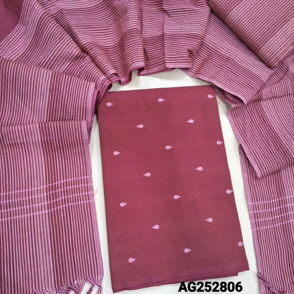 Maroon south handloom cotton salwar material ag252806 Neidhal