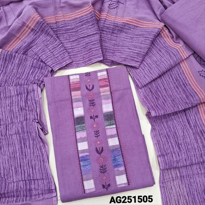 Mauve premium cotton salwar material ag251505-Neidhal