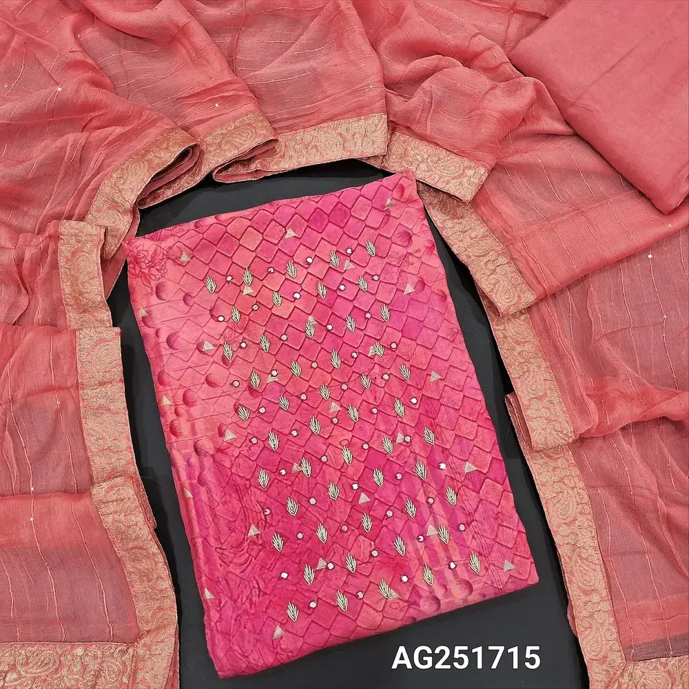 Mehandhi yellow butter silk salwar material ag251715 Neidhal