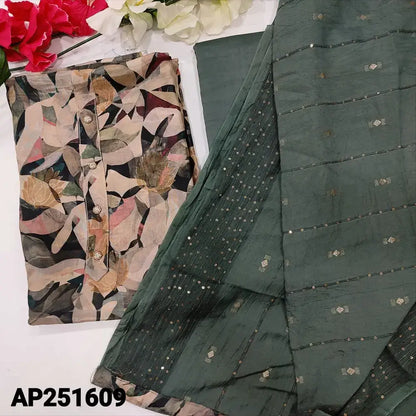 Multi color abstract printed uppada silk salwar material ap251609-Neidhal