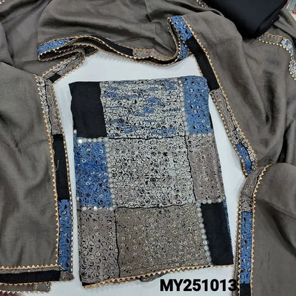 Multi color printed modal cotton salwar material my251013-Neidhal